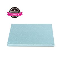 Picture of BLUE SQUARE BOARD CAKE DRUM 12INCH OR 30CM